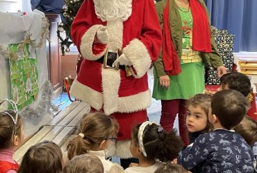 PÈRE NOËL DANS LES ÉCOLES ET ACCUEILS DE LOISIRS